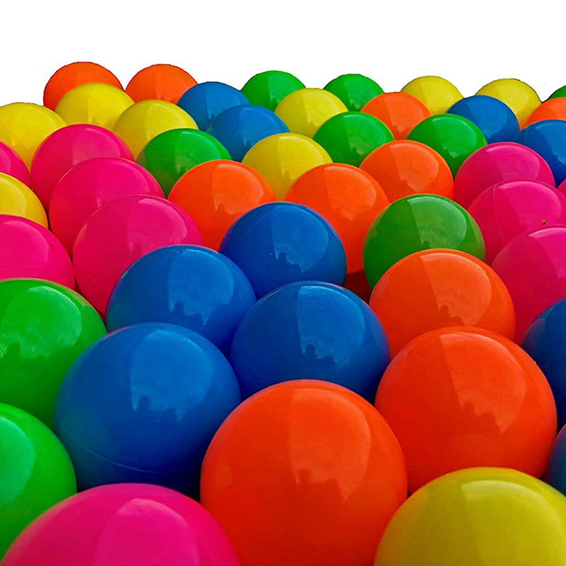 Multi-Coloured Play Balls - Pack of 100