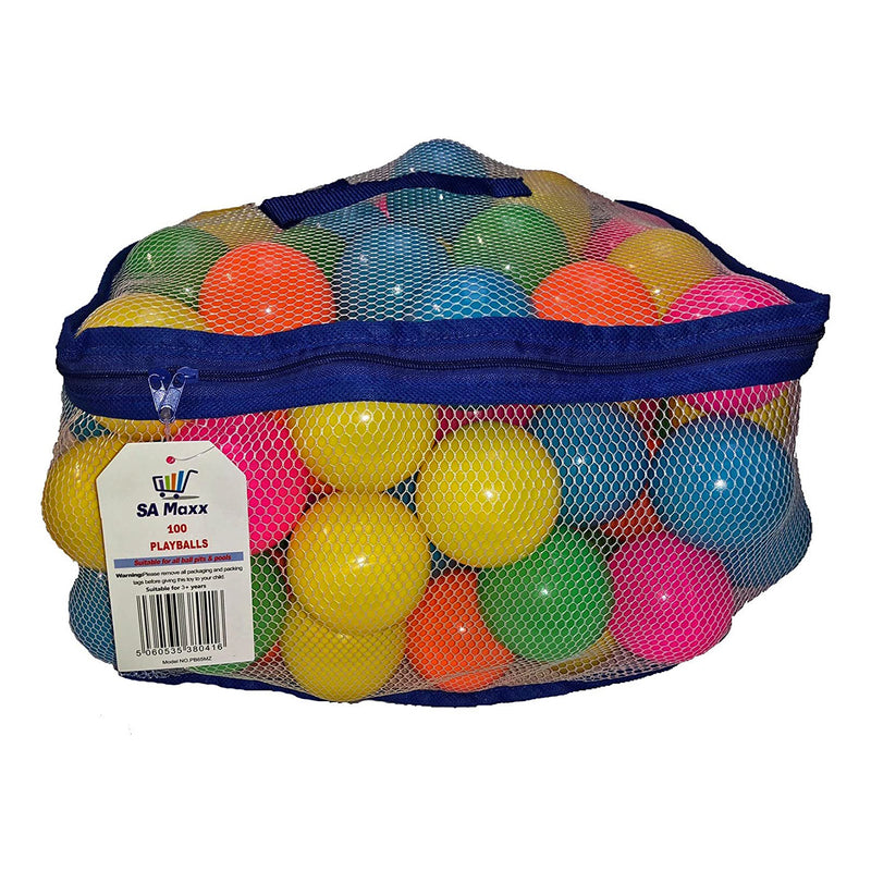 Multi-Coloured Play Balls - Pack of 100