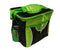 Picnic Bag Cool Bag Lunch Bag, 15 Litres, Insulated, Green & Black